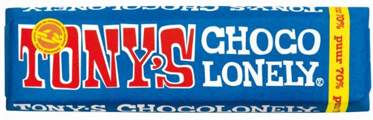 Tonys Chocolonely reep Puur - 50 gram